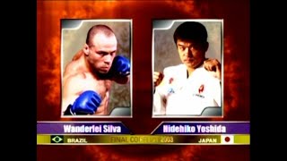 Hidehiko Yoshida vs Wanderlei Silva  Pride Final Conflict 2003 [upl. by Enyamrahc]