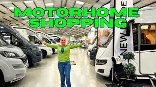 We go MOTORHOME SHOPPING at Camper UK Top Tips for Buying a Motorhome [upl. by Rebbecca]