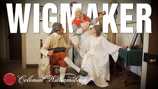 18thCentury Wigmaking at Colonial Williamsburg [upl. by Amity]