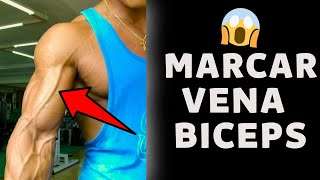 😱 Como MARCAR las VENAS del BICEPS en los BRAZOS 3 simples pasos  Ejercicios [upl. by Tedi378]