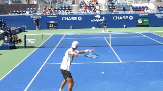 Tensions Rise in Holger Rune vs Karen Khachanov Practice [upl. by Story616]