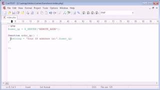 Beginner PHP Tutorial  33  Global Variables and Functions [upl. by Attolrac472]