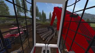 FS 17 New Log Trailer [upl. by Yrek760]