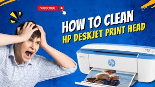 How to Clean HP Deskjet Print Head  Printer Tales [upl. by Novyad]