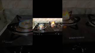 kutchina 3 burner gas stove kutchina highlights views virals like follow [upl. by Calhoun262]