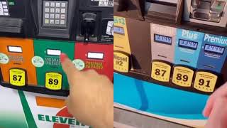 gas station life hacks free gas [upl. by Lietman306]