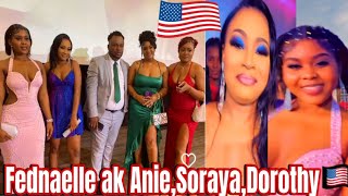 Fednaelle rankontre ak Anie nan USA🇺🇸Team FF kraze program nan yèswa🇺🇸anmwey gad aksyon Fredly [upl. by Esiralc]