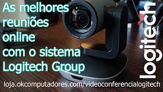 Vídeoconferência Logitech GROUP HD [upl. by Ramalahs]