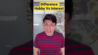 Difference between Hobby and Interest by Brigadier AK Chatterjee  SSB PIQ Form Tips ssb shorts [upl. by Amol]