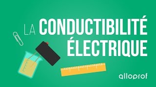 La conductibilité électrique  Sciences  Alloprof [upl. by Aara]