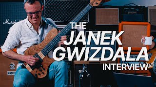 Janek Gwizdala  his Strange Bass Journey Pedalboard Soloing and more [upl. by Kostman]