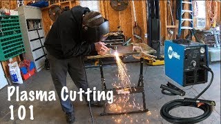 Miller Spectrum 375 Review and Demo Plasma Cutting 101 [upl. by Westerfield270]