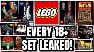 EVERY Lego 18 2024 SET LEAKED 35 Sets [upl. by Lock]