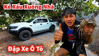 Hậu Cáo  Bị Kẻ Xấu Đập Xe Ô Tô Vụ Xuống Đồng Bắt Cua [upl. by Ardnossac]