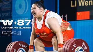 87kg IWF World Cup 2024  Full Session [upl. by Salomie]