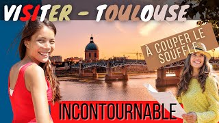 VISITER la ville de TOULOUSE une ville festive pleine de vie et dactivités [upl. by Dagna]