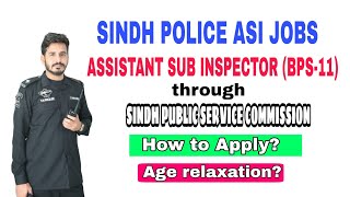 SPSC ASI BPS11 Jobs 2024 Age relaxation amp how to apply saqibtutor8755 [upl. by Jayme]