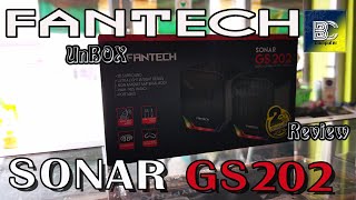 Reviewsรีวิว แกะกล่อง ลำโพง Fantech Sonar GS202 มีสวิชปิดเปิดไฟด้วยนะ [upl. by Ylloj]