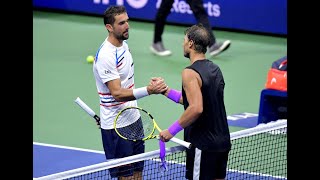 Marin Cilic vs Rafael Nadal  US Open 2019 R4 Highlights [upl. by Sil]