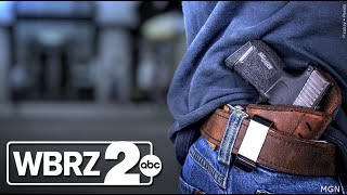 Louisianians a month away from permitless concealed carry [upl. by Colvert]