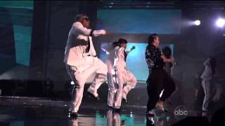 PSY ft MC Hammer Gangnam Style 강남스타일 American Music Awards 2012 1080p [upl. by Dolly999]