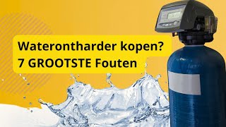 PAS OP 7 GROOTSTE FOUTEN bij een waterontharder [upl. by Mozza497]