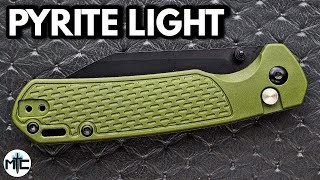 A BETTER Pyrite  CJRB Pyrite Light Folding Knife  Overview And Review [upl. by Aiciles]