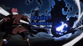 STARSET  DEGENERATE Slowed  Reverb [upl. by Ahsart]