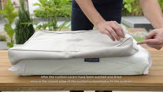 How To Change Your Cushion Covers [upl. by Siramad950]