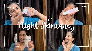 Best Night Skincare For All skin type especially Oily Acne Prone Skin 🧴💯💯  Myself Divya  Skincare [upl. by Aicilaanna]