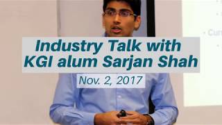 Industry Talk with Sarjan Shah [upl. by Anderer]