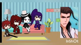 Reaction to Aizen sosuke Gacha Life [upl. by Cordier596]