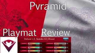 Pvramid Deluxe LE Suede 20 Review Premium Playmats for your favorite TCGs [upl. by Anirok]