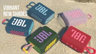 JBL  GO 3  Portable Waterproof Speaker [upl. by Neiviv]