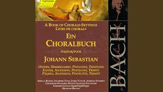 Dir dir Jehovah will ich singen Sacred Song BWV 452  Chorale Setting BWV 299 [upl. by Everrs]