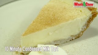 Condensed Milk Tart in just 10 minutes [upl. by Webster]