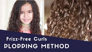 Plopping Curly Hair [upl. by Newob]