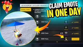 All Hidden Achievement In Free Fire  Free Fire Achievement Emote [upl. by Yeltnerb]