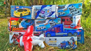 UNBOXING MAINAN MOBIL MOBILAN ANAK ANAKMOBIL ROBOTMOBIL POLISI MAINANAMBULANCEPESAWAT TERBANG [upl. by Suzy]