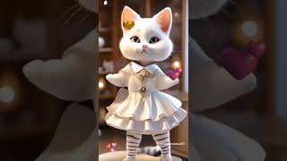 Sajna va sajna song cat dance videos youtube shorts [upl. by Easlehc326]