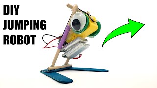 DIY Jumping Robot Fun Engineering Project [upl. by Lipkin]