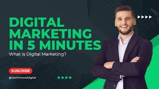 Digital Marketing In 5 Minutes  What Is Digital Marketing  Learn Digital Marketing [upl. by Raila]