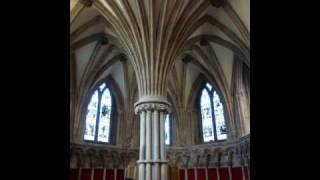 Lo He Comes With Clouds Descending  Lichfield Cathedral Choir [upl. by Carlock]