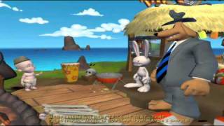 Lets Play Sam and Max Season 2 Episode 2 Moai Better Blues [upl. by Airtemak100]