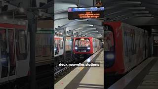 2 NOUVELLES STATIONS DE MÉTRO A LYON [upl. by Dralliw]