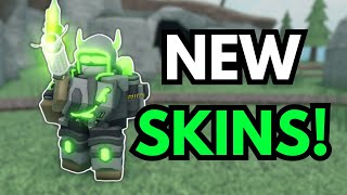 RANKING EVERY NEW MISSION SKIN  SHOWCASE  REVIEW  Tower Defense Simulator UPDATE [upl. by Yllas]