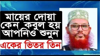 Bangla waz delwar hossain sayeedi মায়ের দোয়া কেন কবুল হয়✅ [upl. by Jerman]