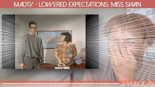 MadTv  Lowered Expectations Miss Swan  REACTION [upl. by Areic]