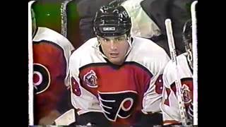 Philadelphia Flyers Lindros NHL goals 5 6 7 8 1992 Rookie Season [upl. by Bainbrudge]