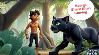 Mowglis Discovery 🐅🐅🐅  Exploring Vibrant Jungle 🐯🐯🐯  Mowgli Tales 🚒🚒talescartoon cartoonvideo [upl. by Bitthia]